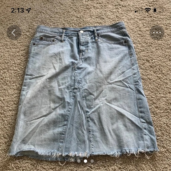 denim midi skirts - Picture 13 of 15